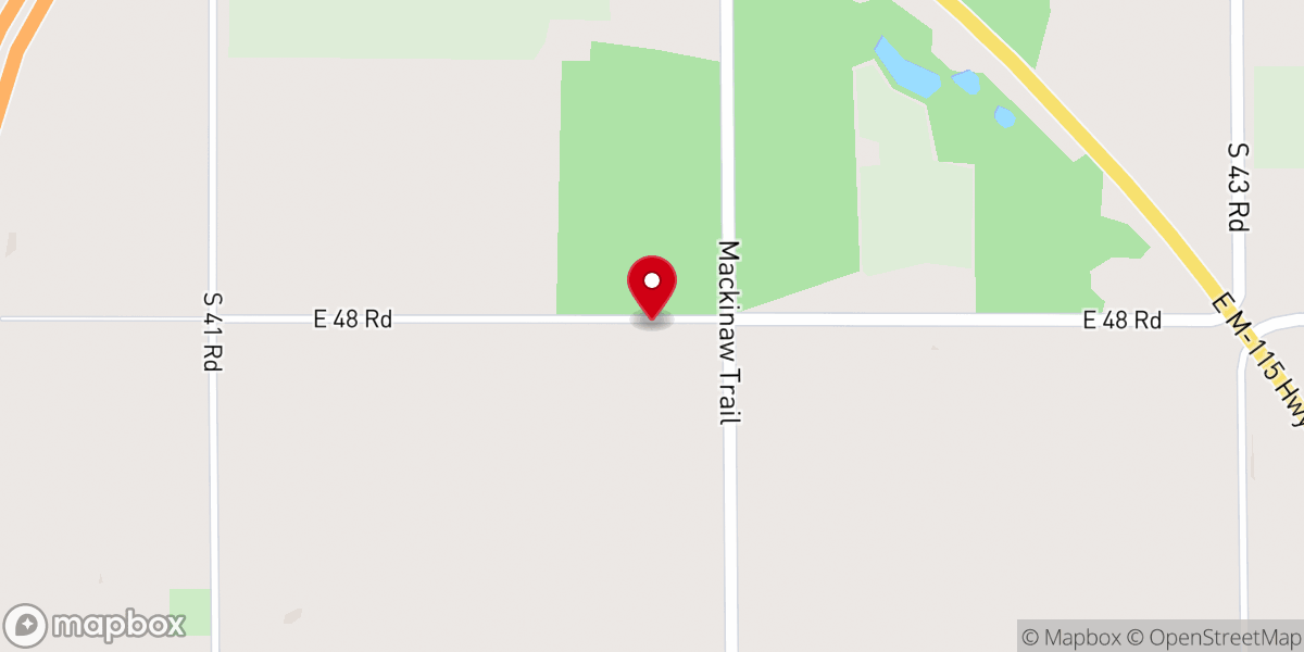 Map showing location of Church of Discovery