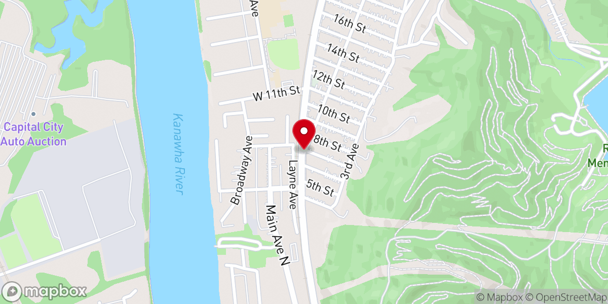 Map showing location of God's Lighthouse Church