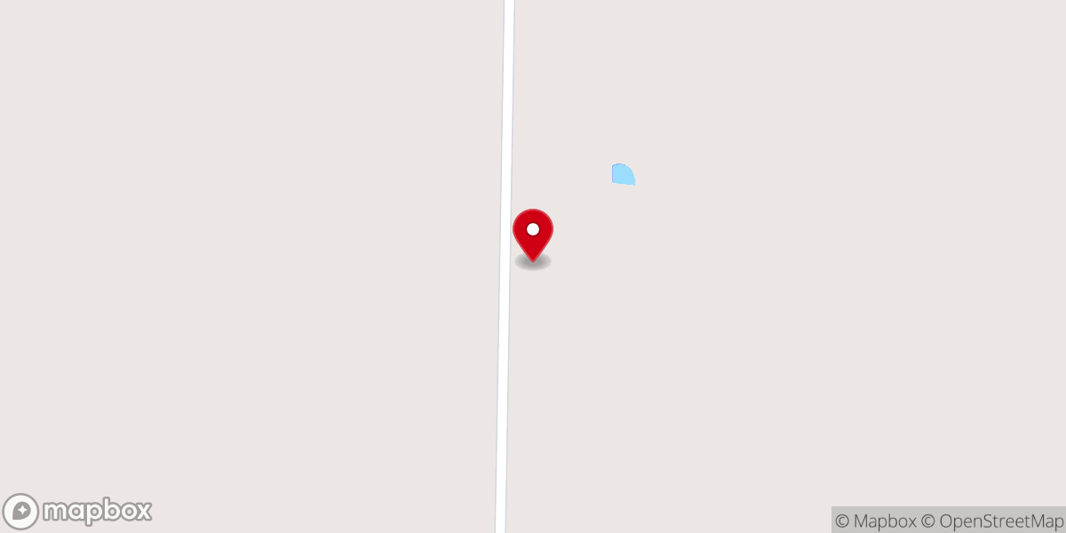 Map showing location of Shelby Amish Mennonite Church