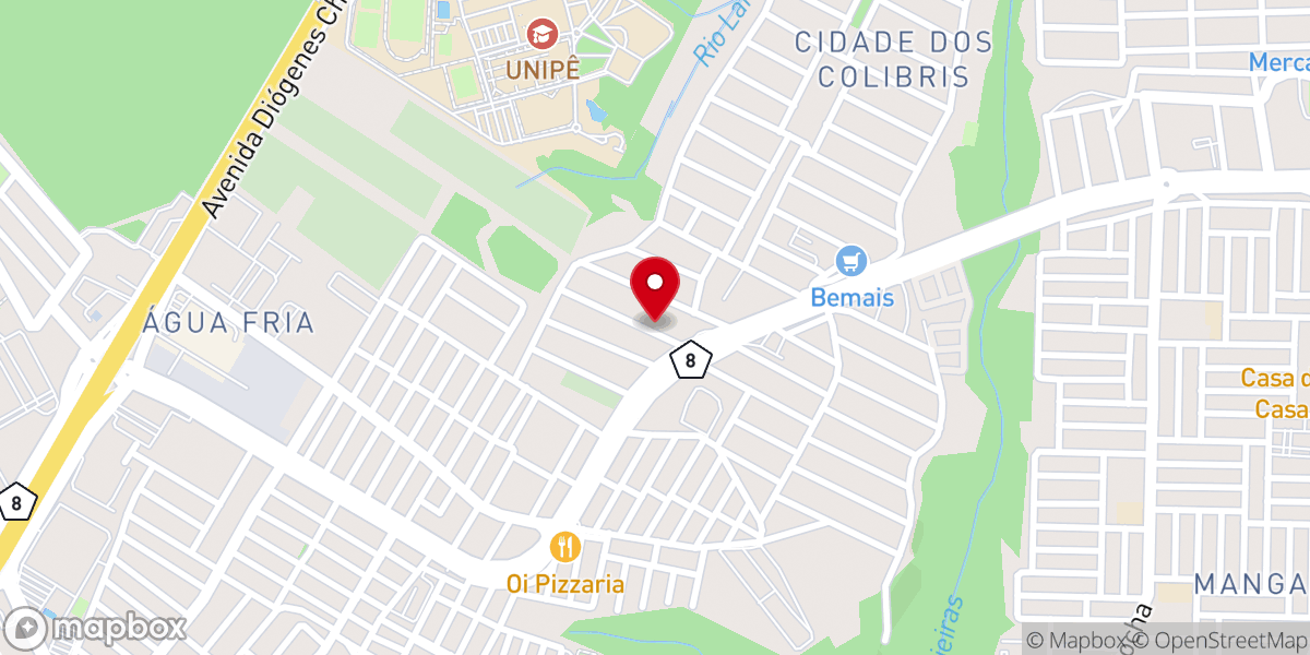 Map showing location of Igreja Evangélica Pentecostal Um Encontro Com Deus