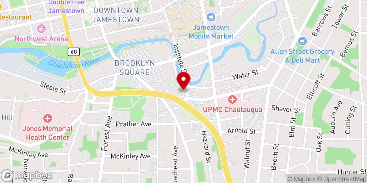 Map showing location of St James Parish