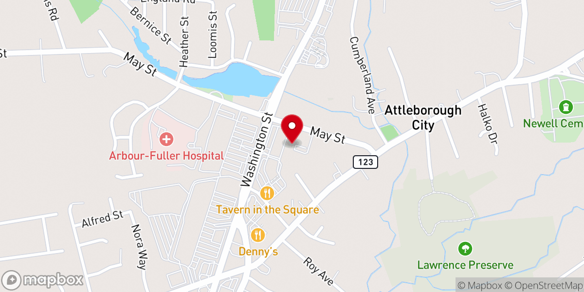 Map showing location of Good Shepherd Lutheran Church