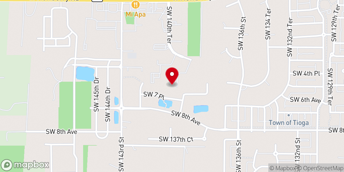 Map showing location of St. Mary Magdalene Coptic Orthodox Church, Newberry, FL