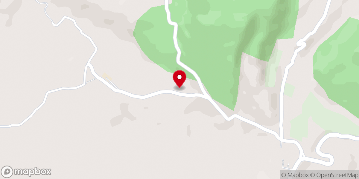Map showing location of Bible Baptist Temple