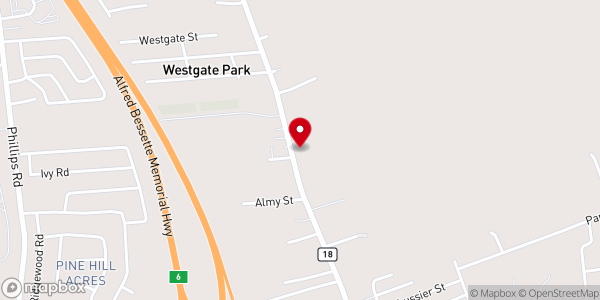Map showing location of Clifford Union Chapel