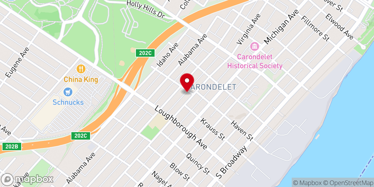 Map showing location of Connection Church Inc