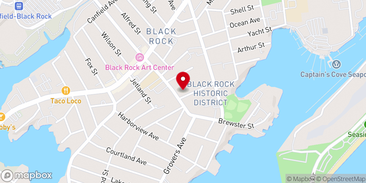 Map showing location of Unity Church