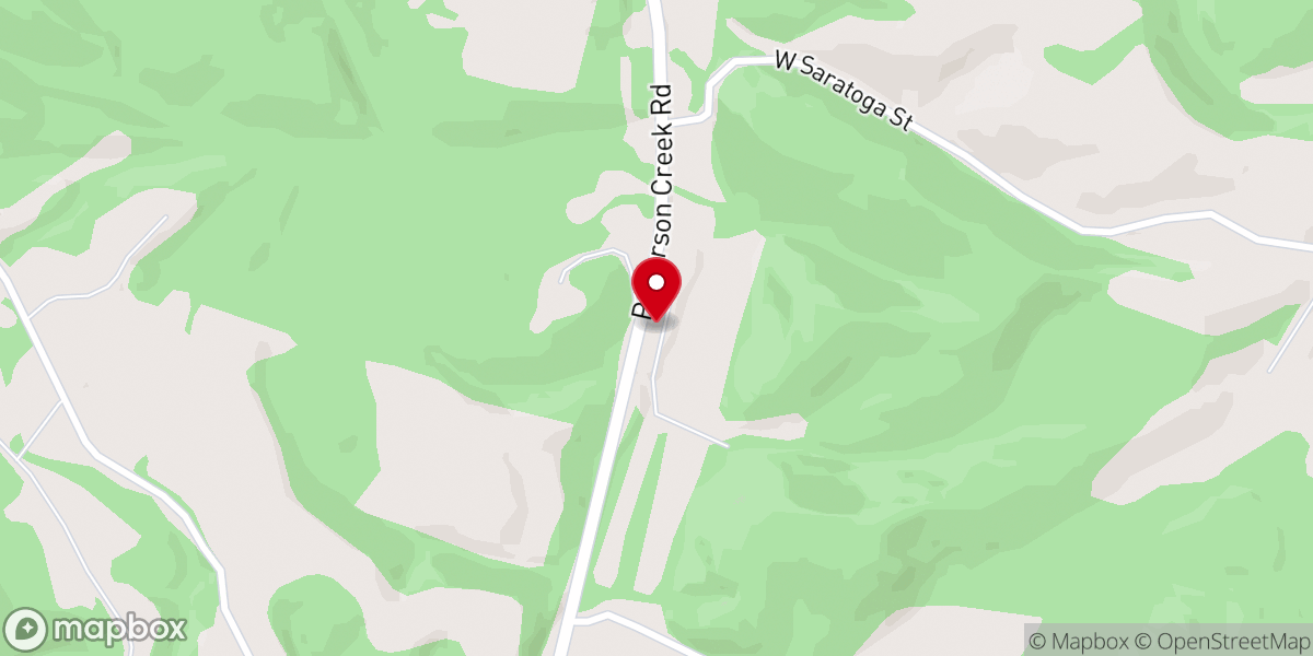Map showing location of Mount Carmel Church