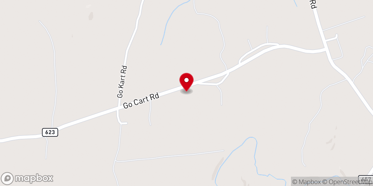 Map showing location of Union Meherrin Church