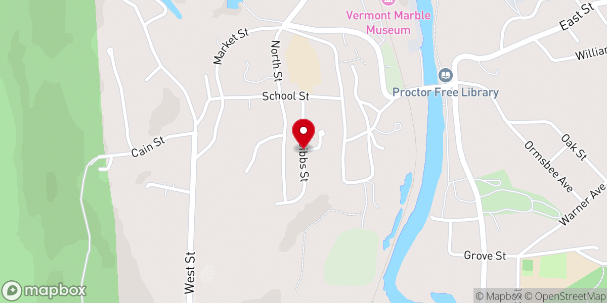 Map showing location of St Paul Lutheran Church Study