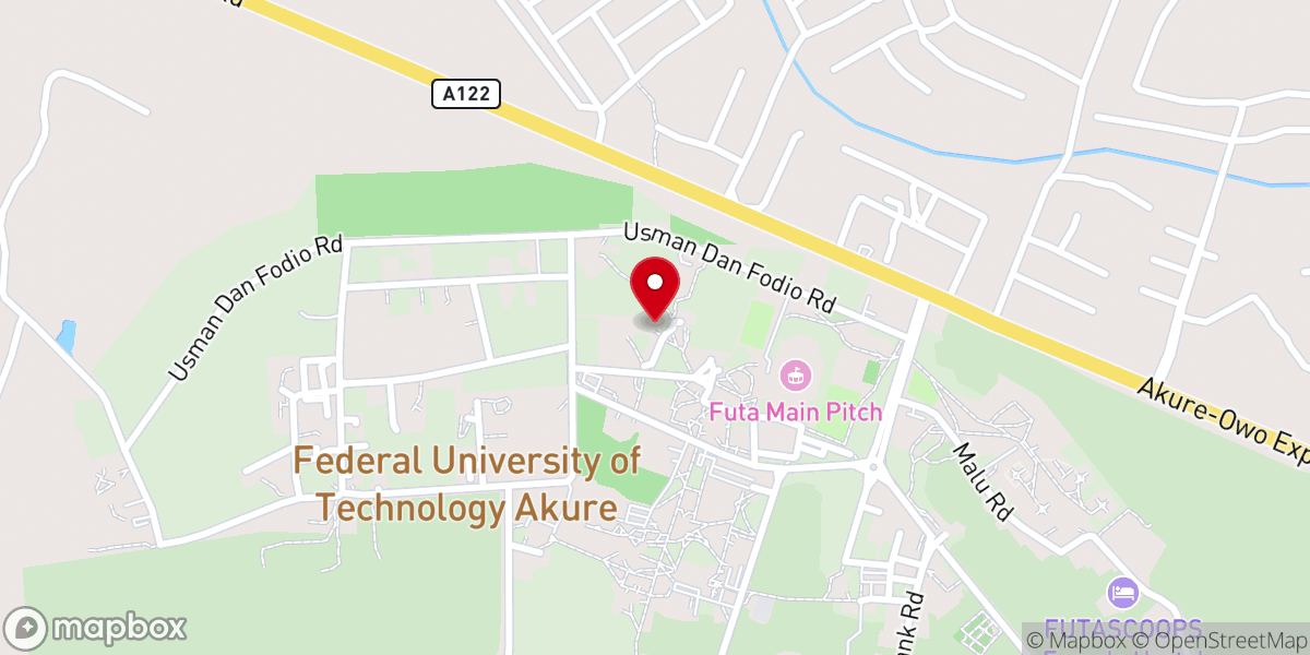 Map showing location of St. Albert Catholic Church
