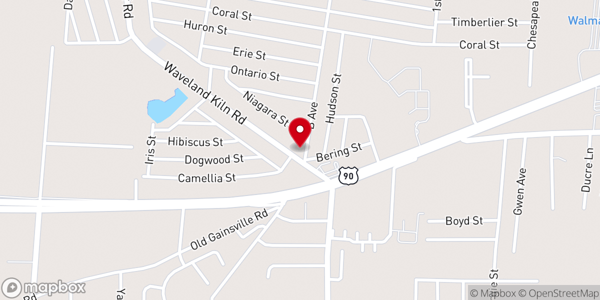 Map showing location of Church of Our Lord Jesus