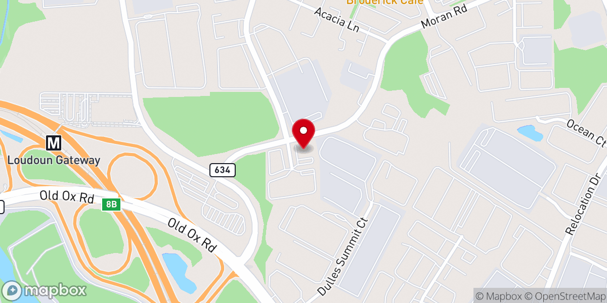 Map showing location of Iglesia Mizpa