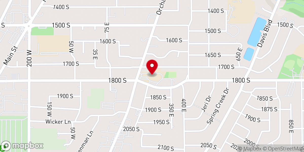 Map showing location of Saint Olaf Catholic School