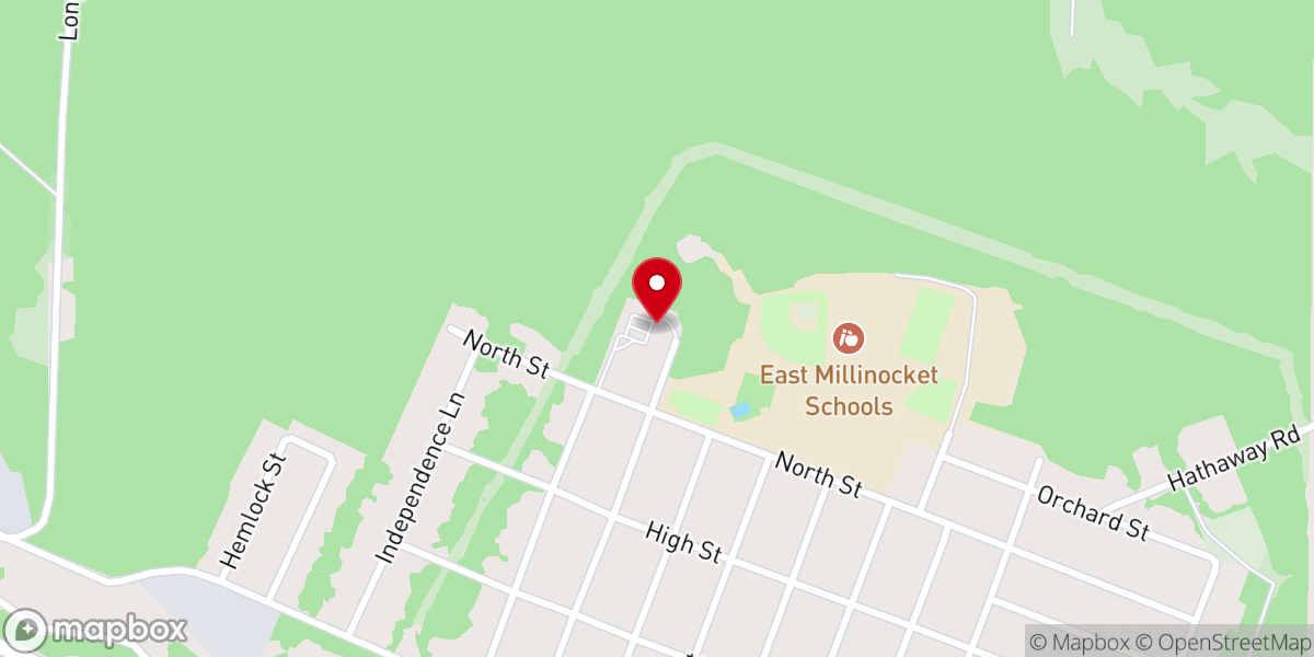 Map showing location of Saint Peter Catholic Church