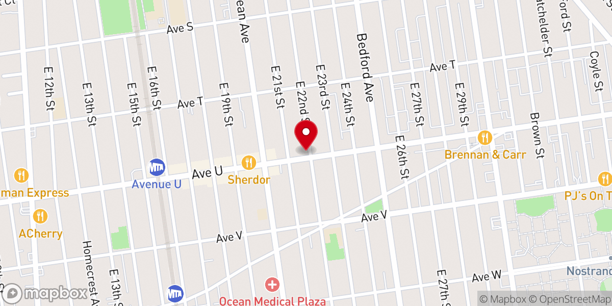 Map showing location of Verrazano Fellowship
