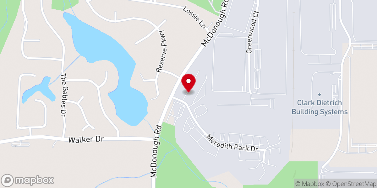 Map showing location of High Aspiration Ministries Inc
