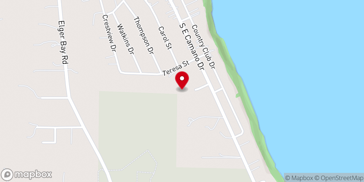 Map showing location of McBride & Sons Fence
