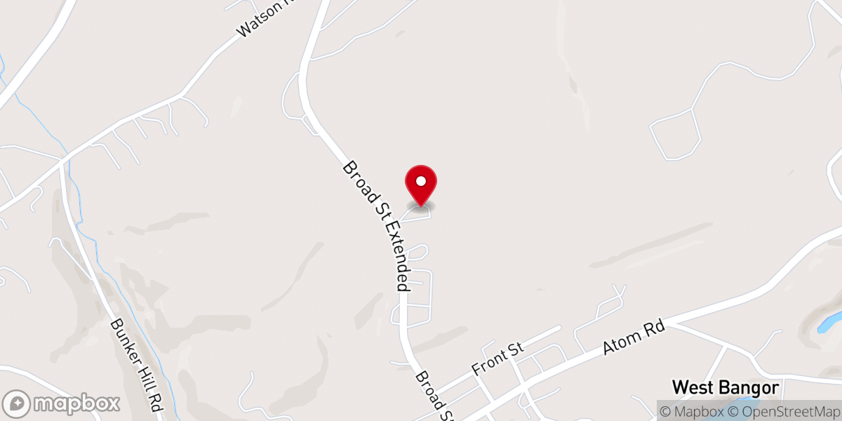 Map showing location of Faith Community Chapel