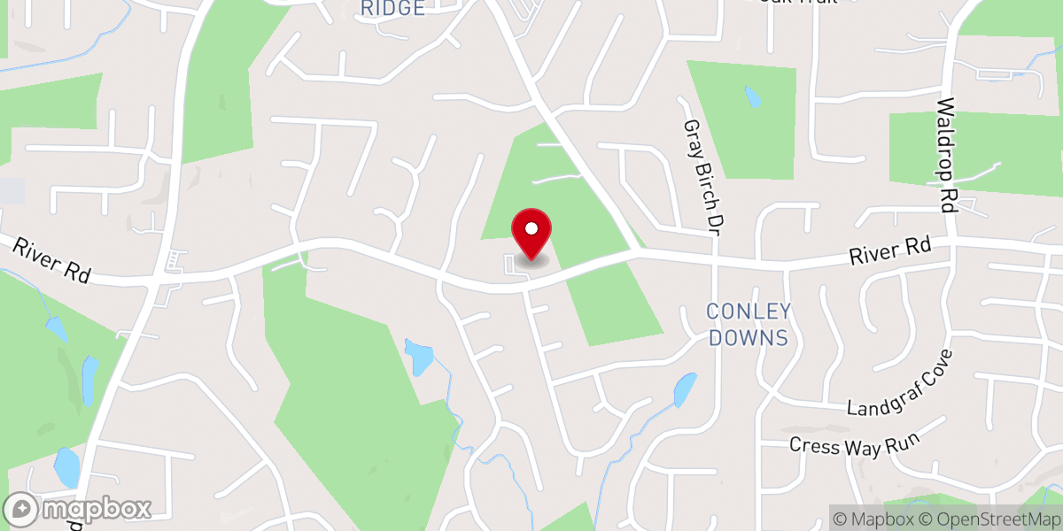 Map showing location of Pentecostal Deliverance Assembly