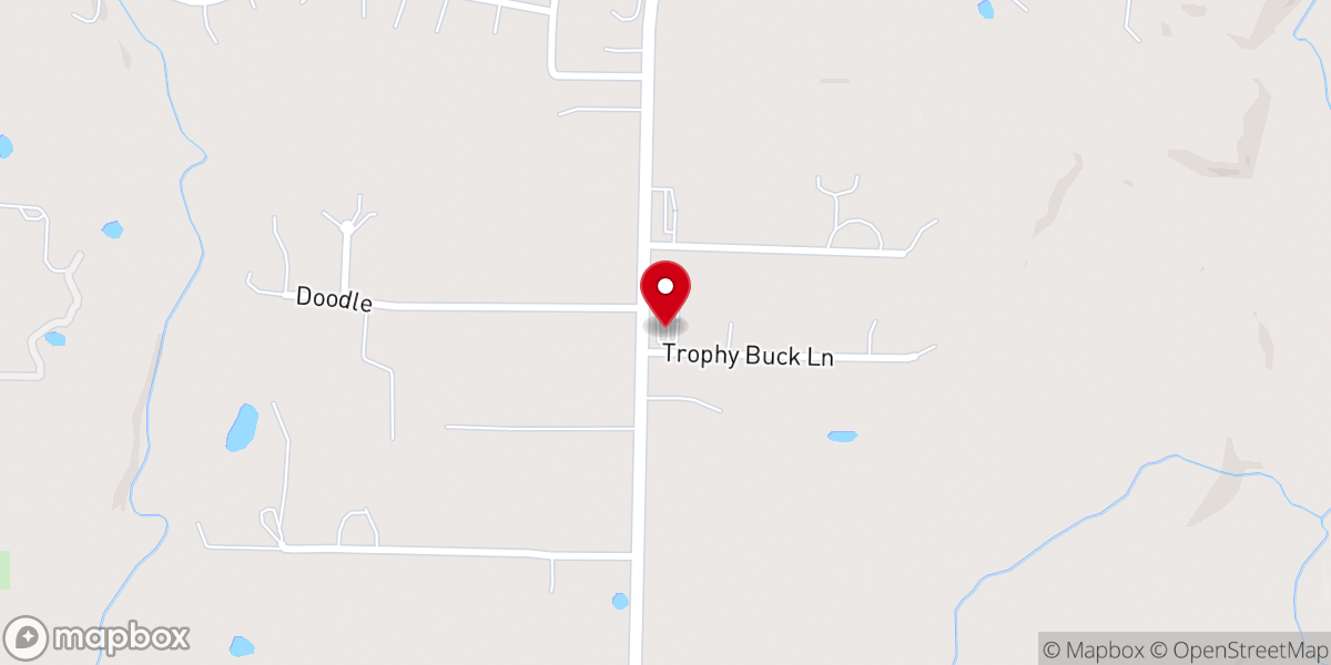 Map showing location of River Oaks Church