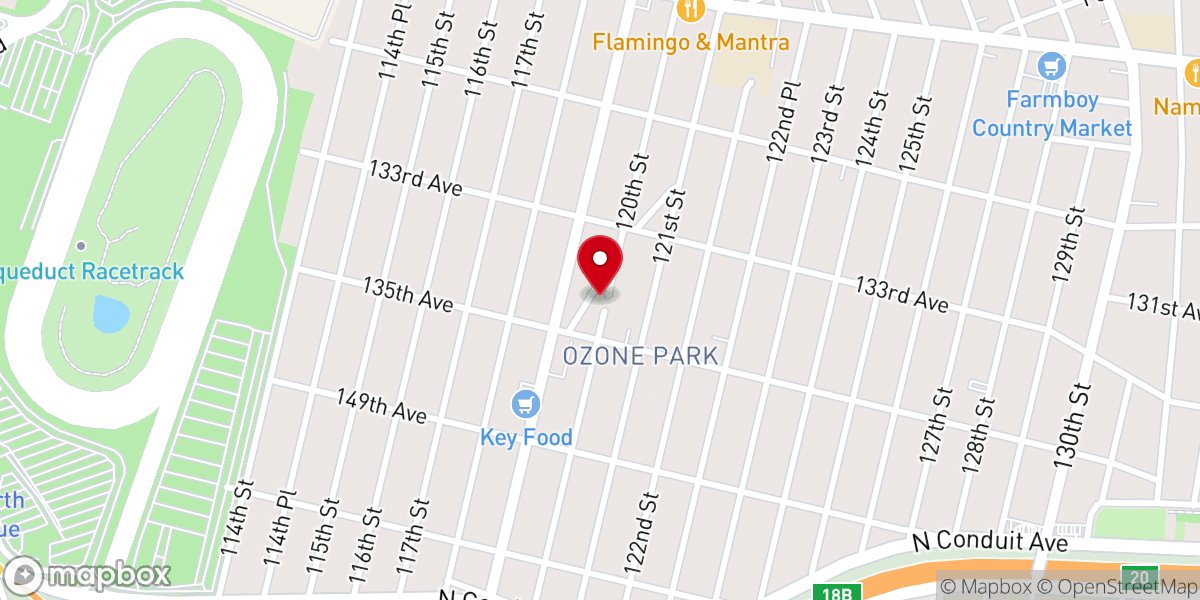 Map showing location of People's Church