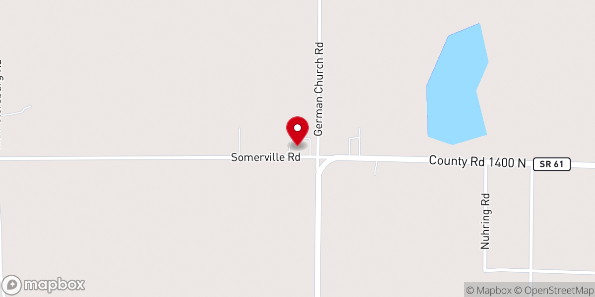 Map showing location of St Matthew Church Of Lynnville