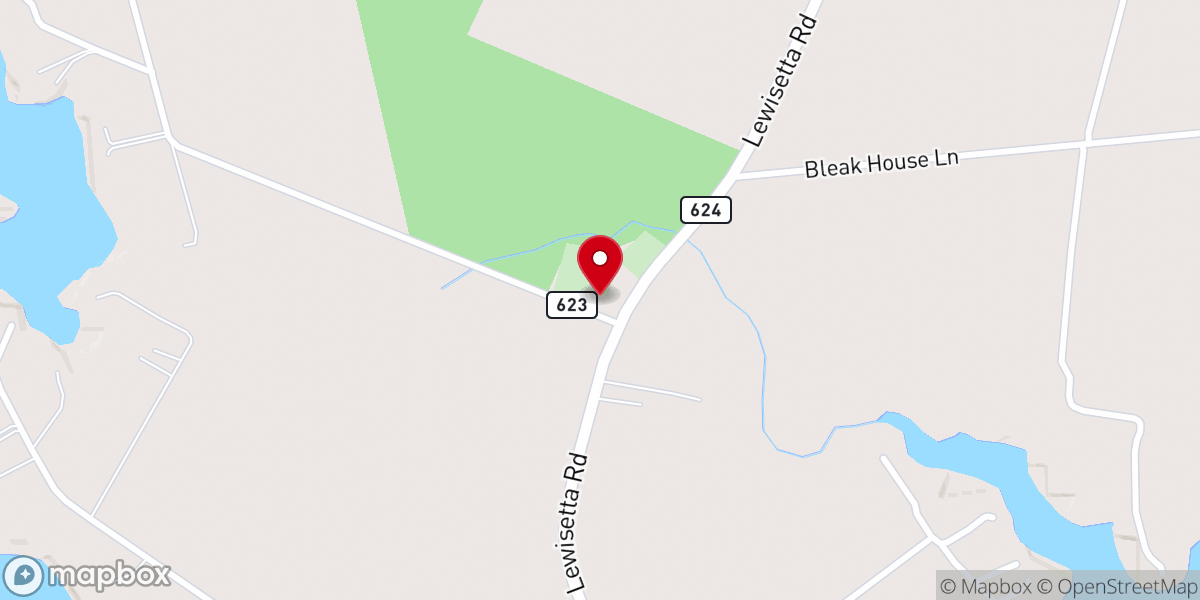 Map showing location of Melrose Methodist Church
