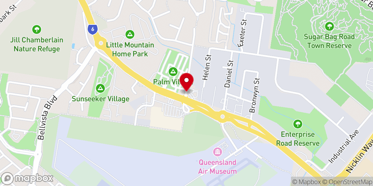 Map showing location of The Gathering Church Caloundra