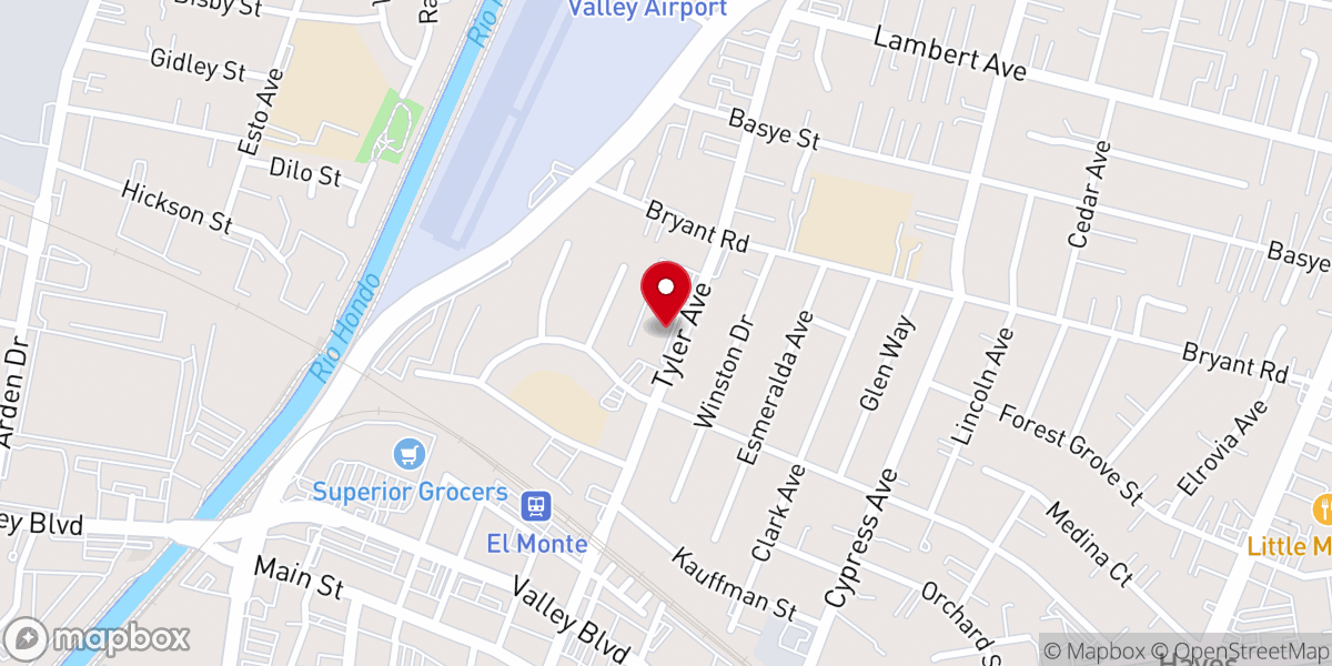 Map showing location of Church of the Archangel Michael