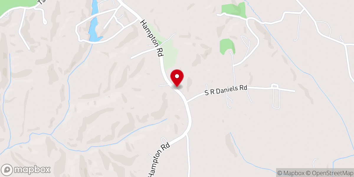 Map showing location of Grace Chapel