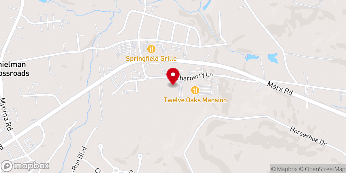 Map showing location of Discovery Christian Church