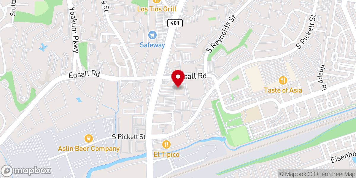 Map showing location of LA Mart International Food