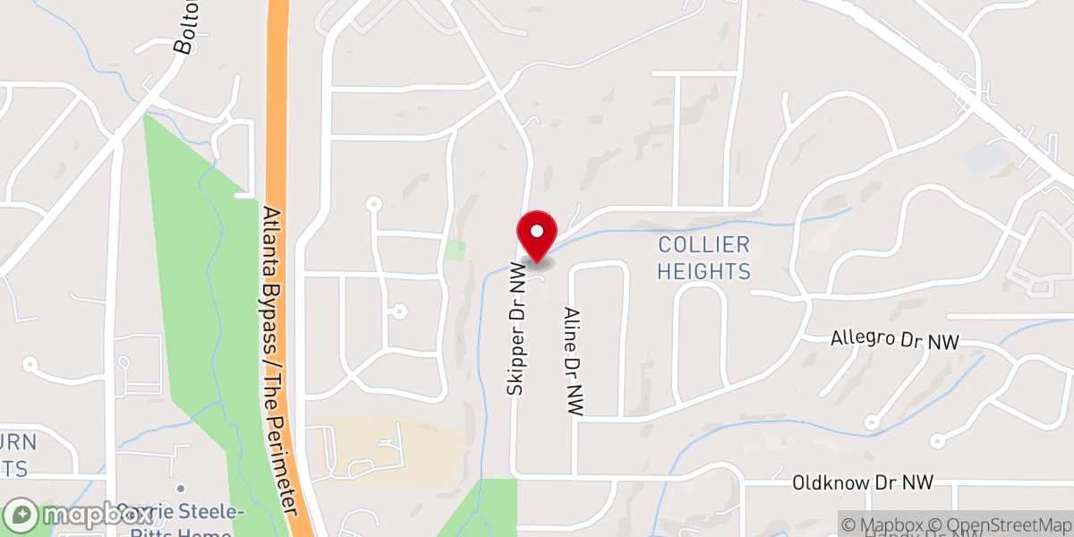 Map showing location of Faith Works Ministries Inc