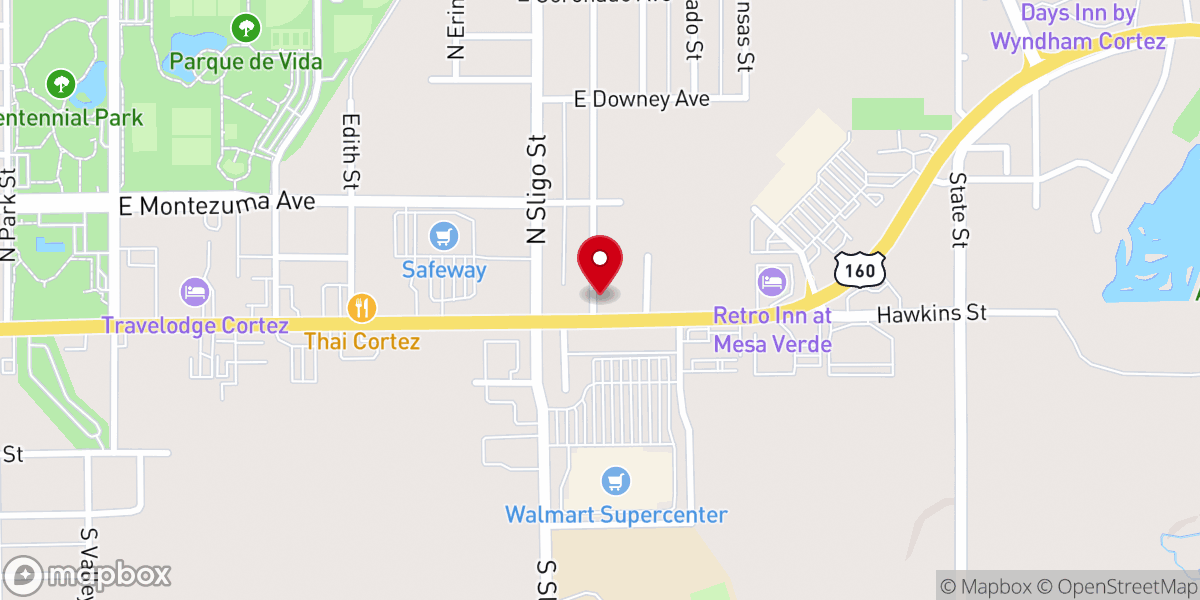 Map showing location of The Good Shepherd Church - Iglesia El Buen Pastor