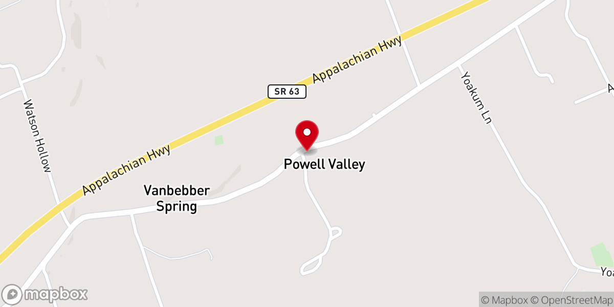 Map showing location of Haynes Flat Church