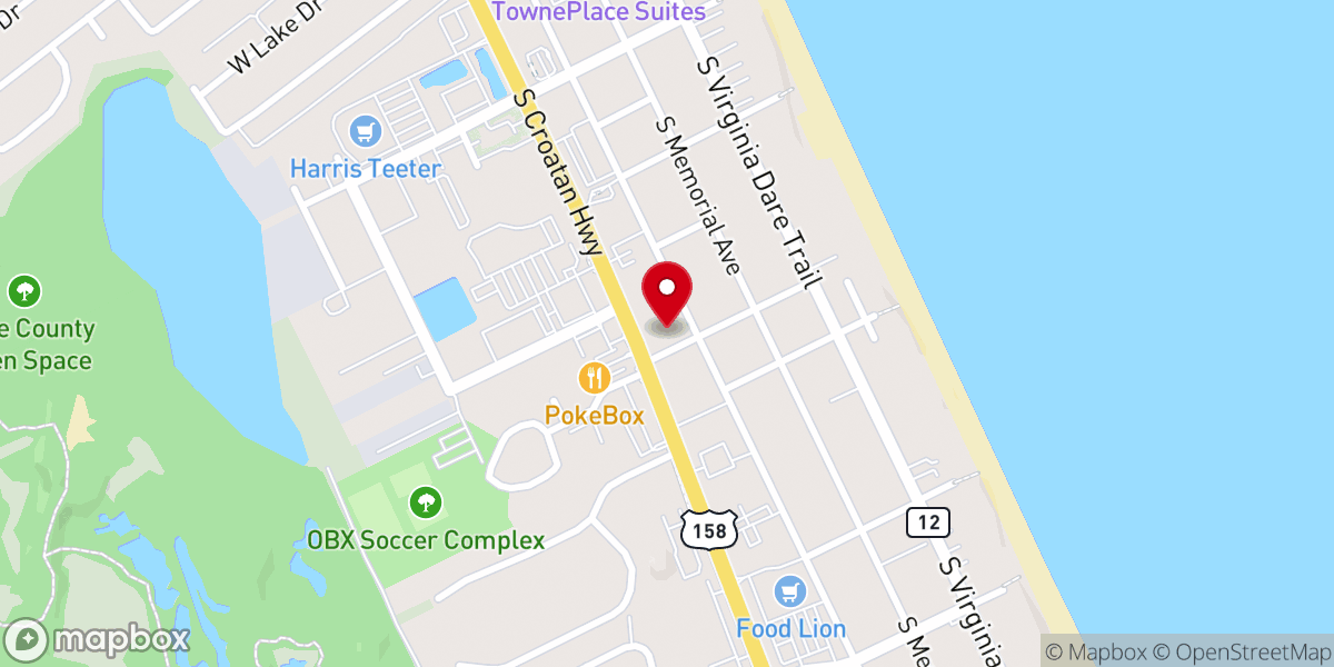 Map showing location of Still Waters Baptist Church