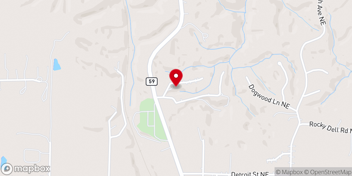 Map showing location of Truth Apostolic Church