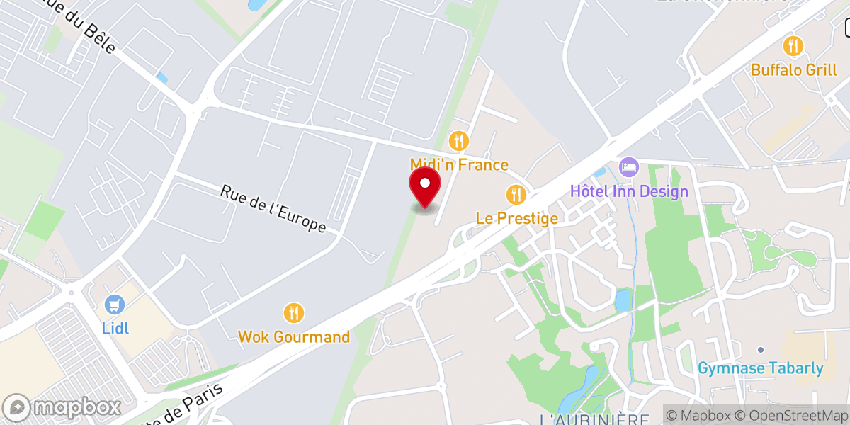 Map showing location of EGLISE CCRN int'l
