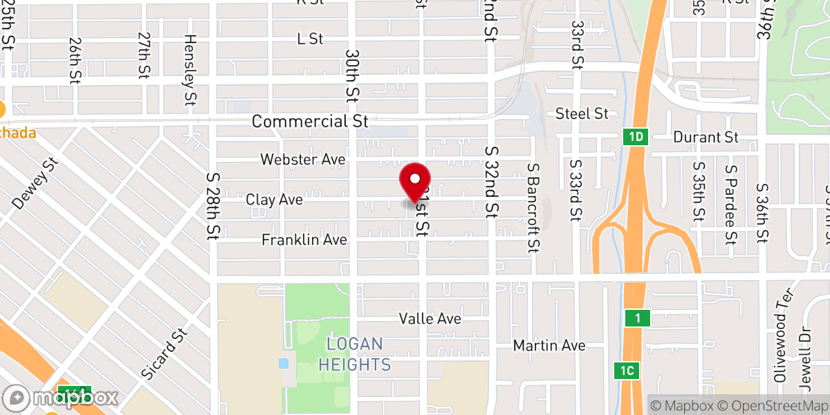 Map showing location of Ambassadors International Ministries