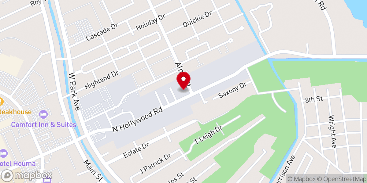 Map showing location of Church of Christ