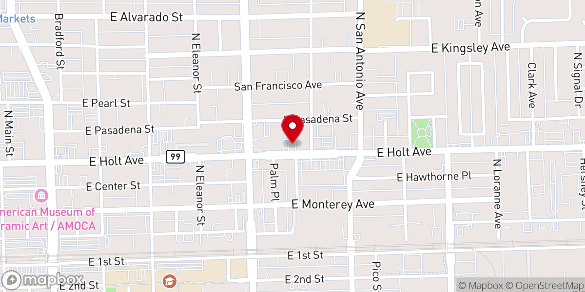 Map showing location of Truth Tabernacle Church