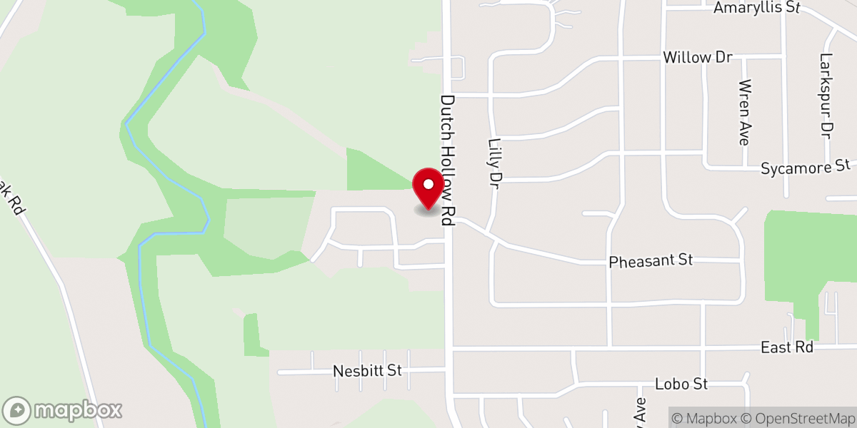 Map showing location of Firm Foundation Christian Center