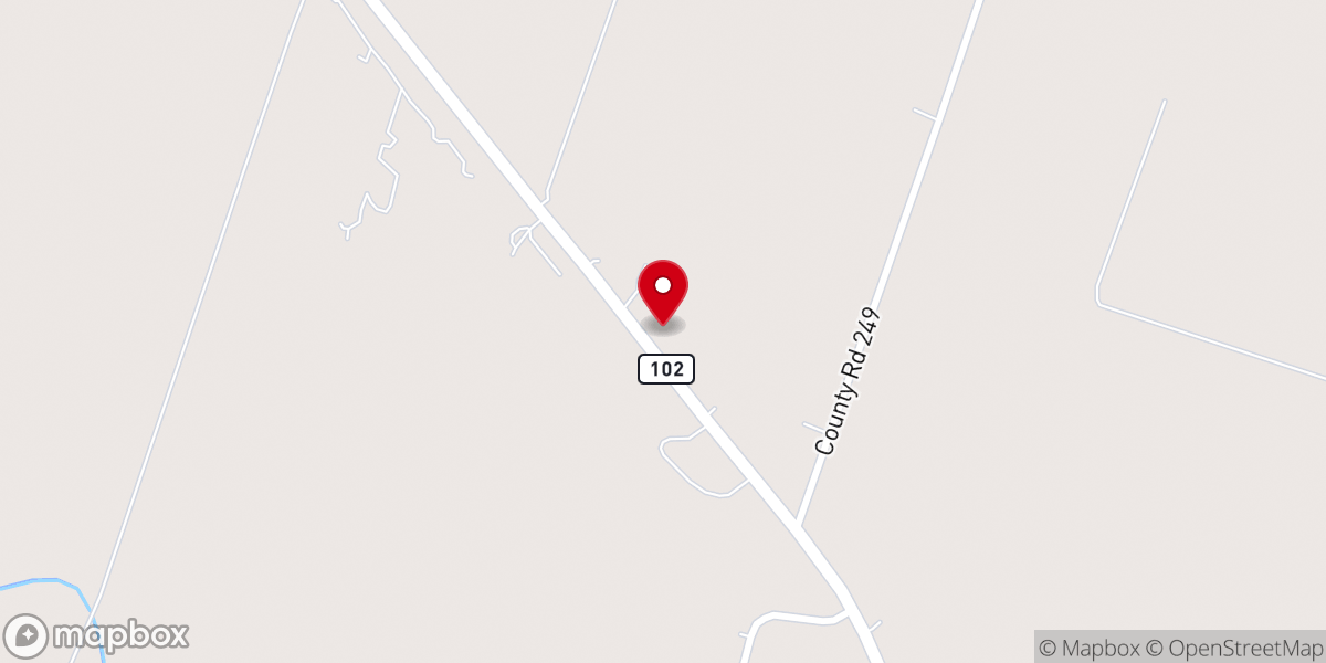Map showing location of Mount Vernon Church