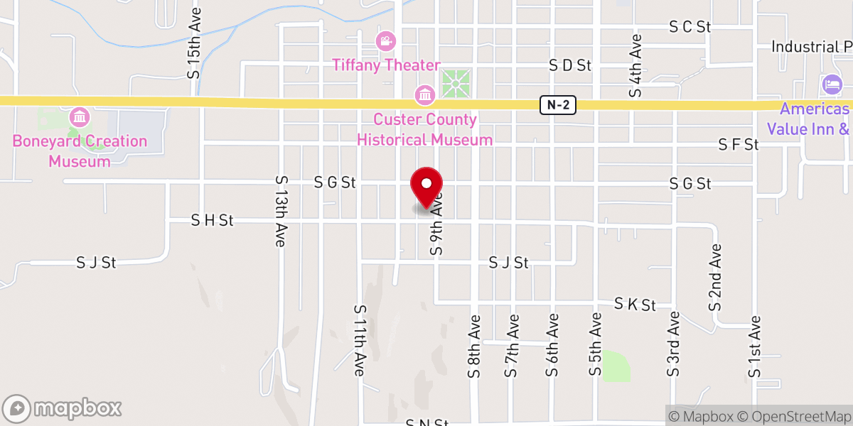 Map showing location of St Paul's Lutheran Church (WELS)