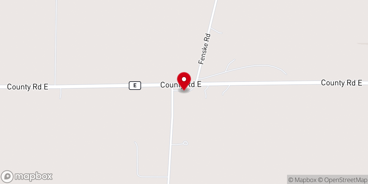 Map showing location of North Scott Baptist Church
