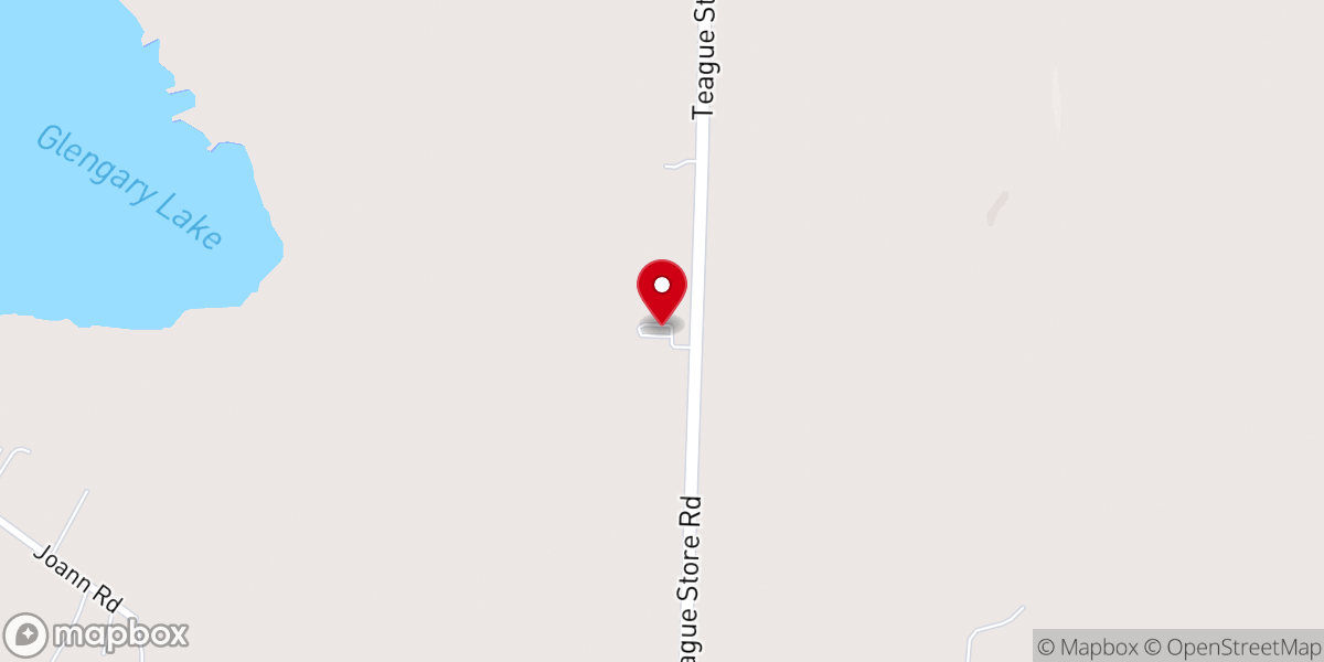 Map showing location of Christ Presbyterian Church