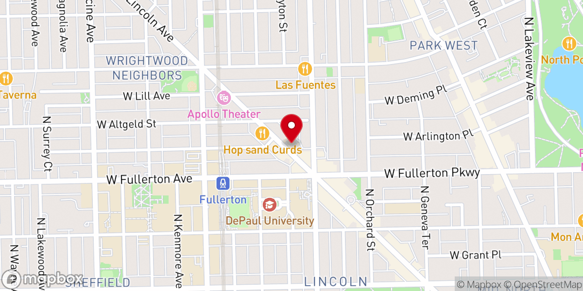 Map showing location of Community Christian Church