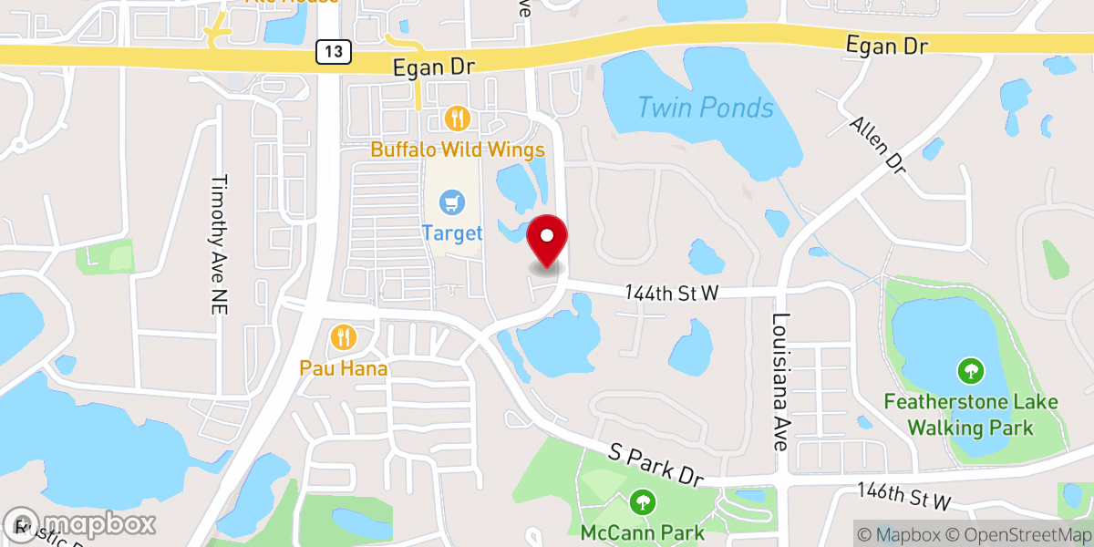 Map showing location of New Spirit United Church of Christ