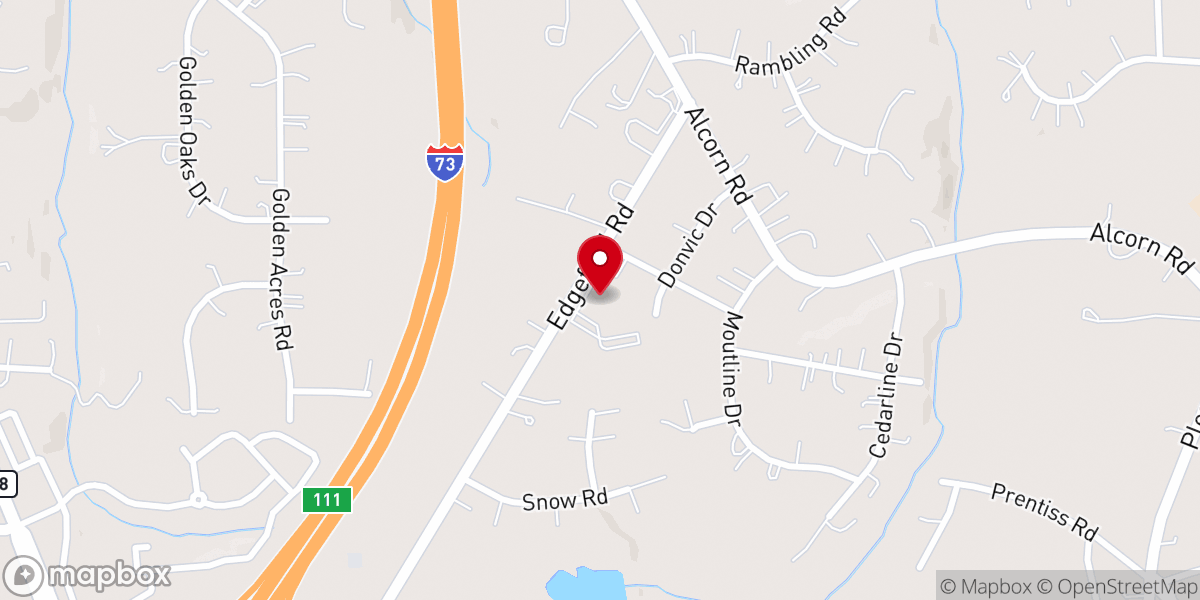 Map showing location of Mercy Hill Church - Student Center